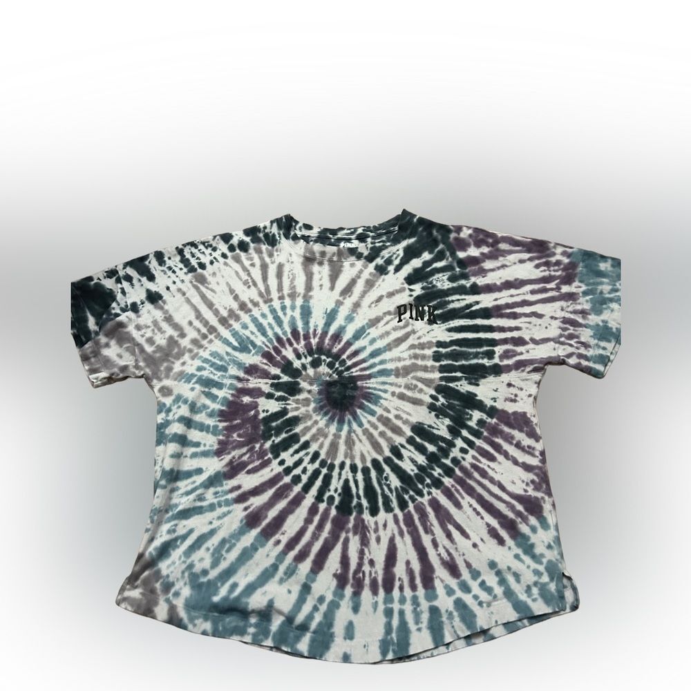 Women’s VS PINK Tie-Dye Oversized T-shirt